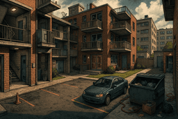 Residents using a shared building amenity