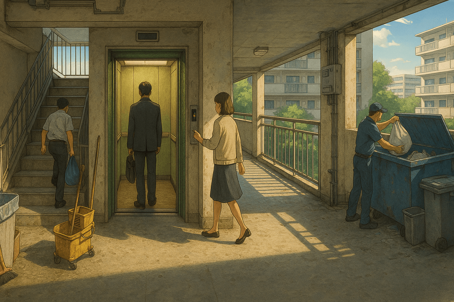 Elevator issues and other ups and downs