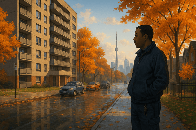 Illustration for Being a superintendent at a subsidized housing building in Toronto is nothing like people picture it. No, you don't live there, no, you're not.